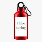 Металлическая бутылка 400 мл UV-DTF