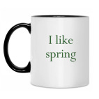 Кружка двухцветная