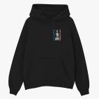 Толстовка худи оверсайз