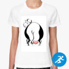 Женская спортивная футболка