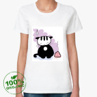 Женская футболка органик