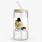 Банка с бамбуковой крышкой