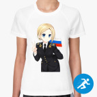 Женская спортивная футболка