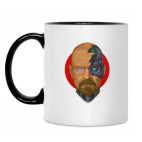 Кружка двухцветная