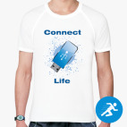 Мужская спортивная футболка