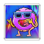 Магнит 6.5 x 6.5 см COOL DONUT