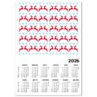 Календарь A3 2026, белый С новым годом!