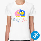 Женская спортивная футболка