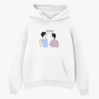 Толстовка худи оверсайз