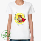 Женская футболка органик