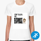 Женская спортивная футболка