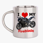 Кружка металлическая