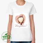 Женская футболка органик