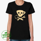 Женская футболка органик