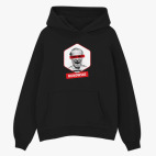 Толстовка худи оверсайз