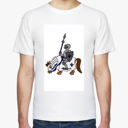 Футболка с принтом Рыцарь