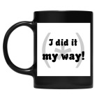 Кружка цветная UV-DTF