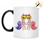 Кружка-хамелеон