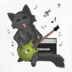 Веселый Кот-гитарист