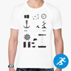 Мужская спортивная футболка