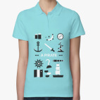 Женская рубашка поло