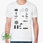 Мужская футболка органик