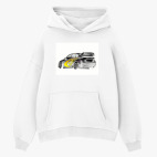 Толстовка худи оверсайз