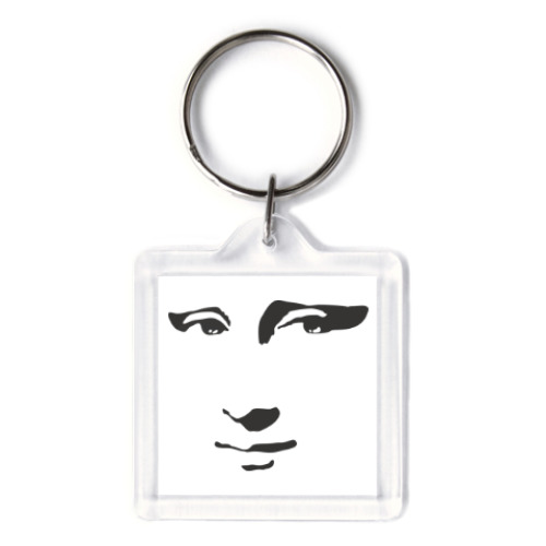 Брелок с принтом Мона Лиза