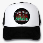 Кепка Trucker, черная Сериал Твин Пикс Twin Peaks