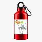 Металлическая бутылка 400 мл UV-DTF