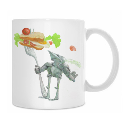 Кружка с принтом Рыцарь