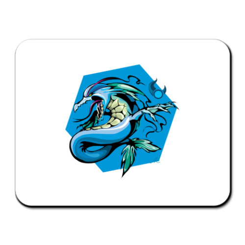 Коврик для мыши с принтом  ChaosDolphin