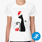 Женская спортивная футболка