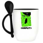 Кружка с ложкой