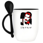 Кружка с ложкой