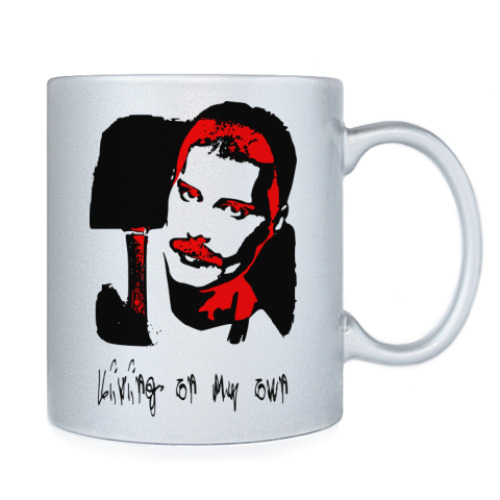 Кружка с принтом Queen