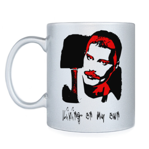 Кружка с принтом Queen