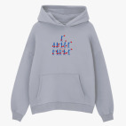 Толстовка худи оверсайз