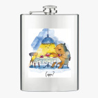Фляжка стальная