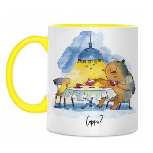 Кружка с принтом Cuppa?