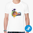 Мужская спортивная футболка