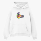 Толстовка худи оверсайз