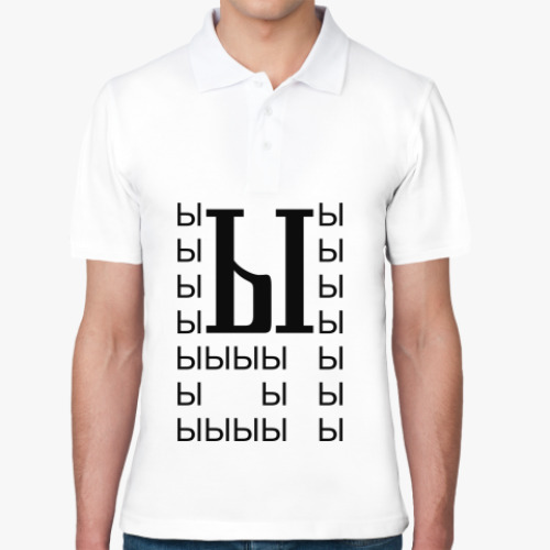 Рубашка поло с принтом Ыыы...