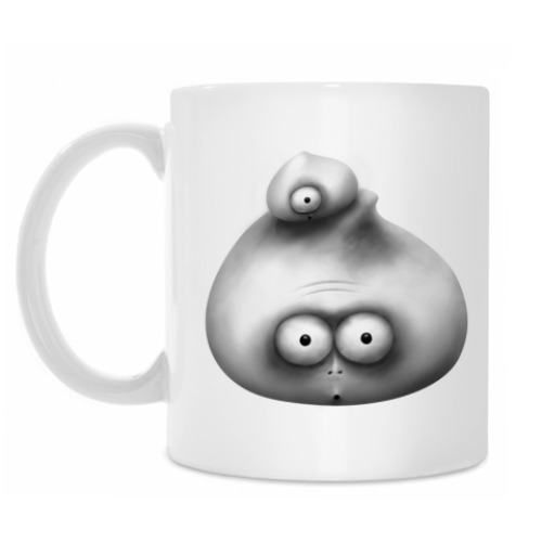 Кружка с принтом Монстр