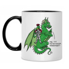 Кружка двухцветная