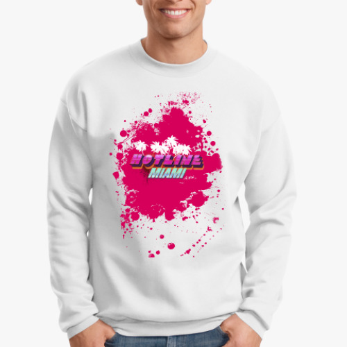 Свитшот с принтом Hotline Miami