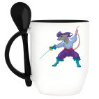 Кружка с ложкой