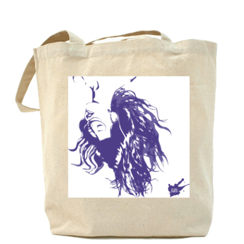 Сумка шоппер с принтом fall out girl