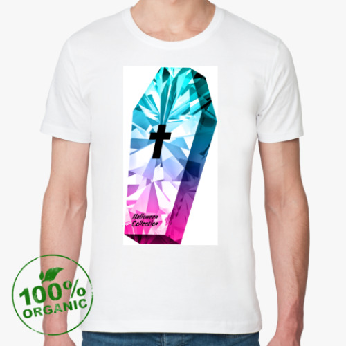 Футболка из органик-хлопка с принтом HALLOWEEN