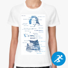 Женская спортивная футболка